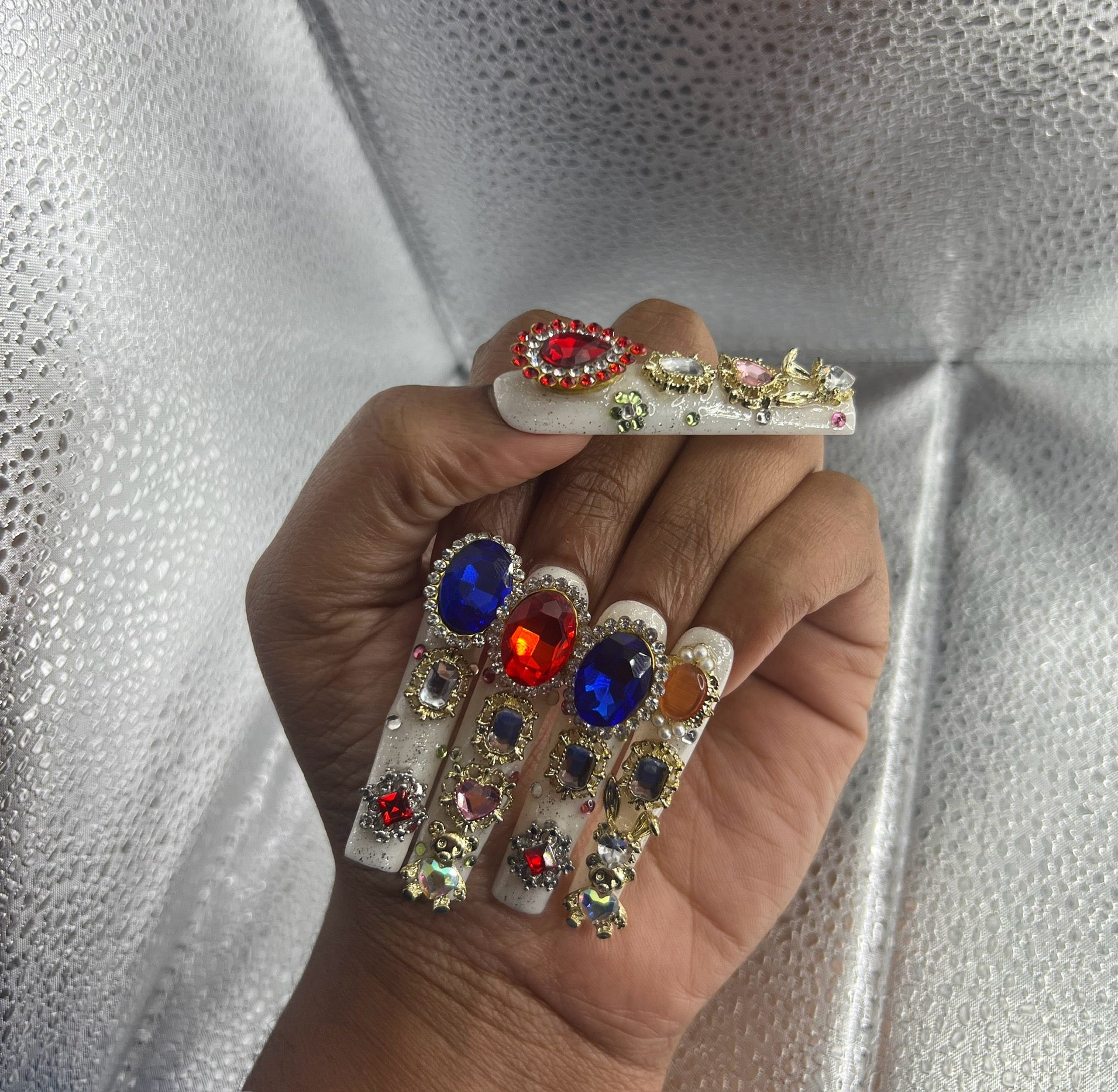 Bling Bling Gem Nails