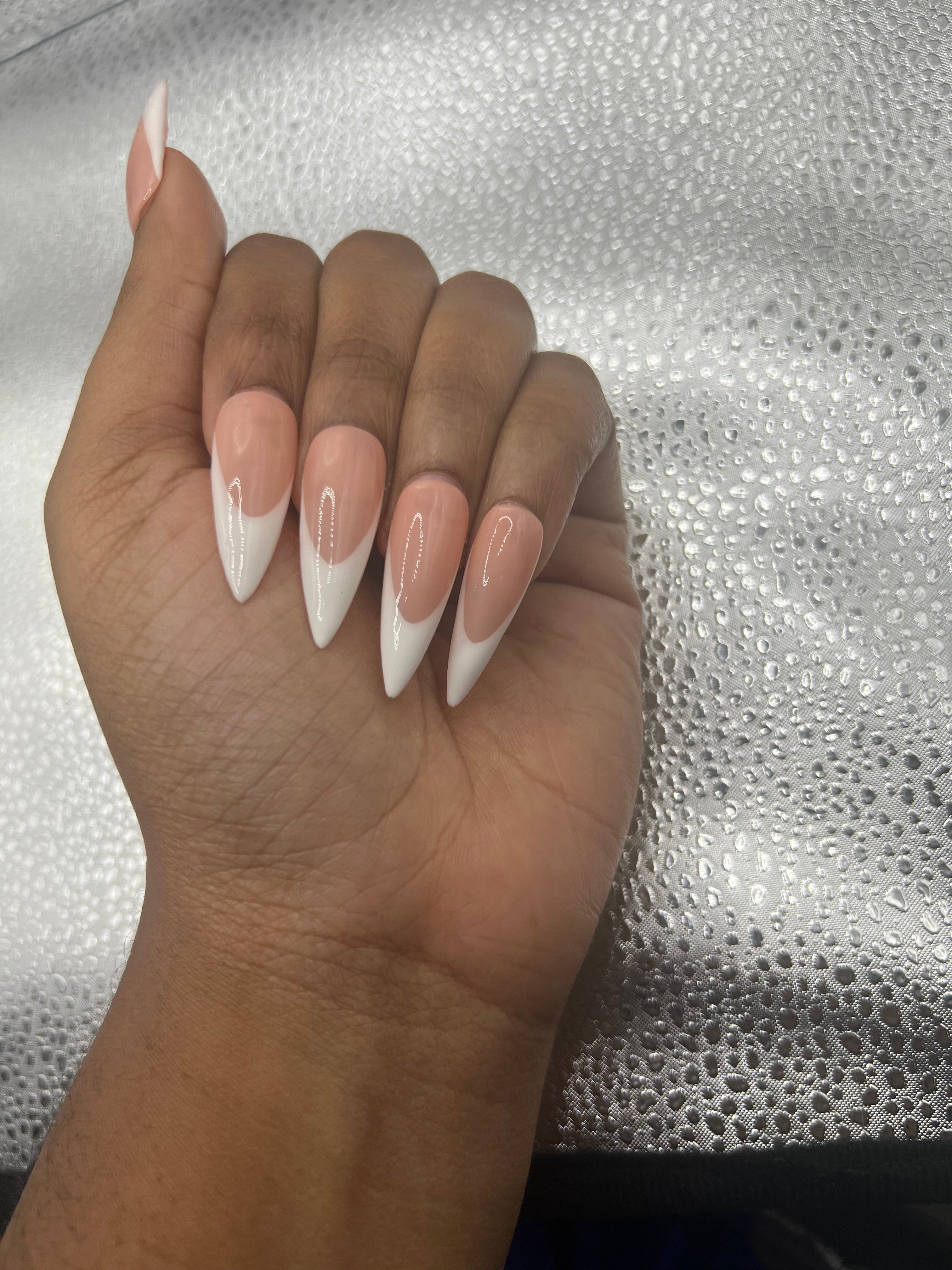 Almond French Tips
