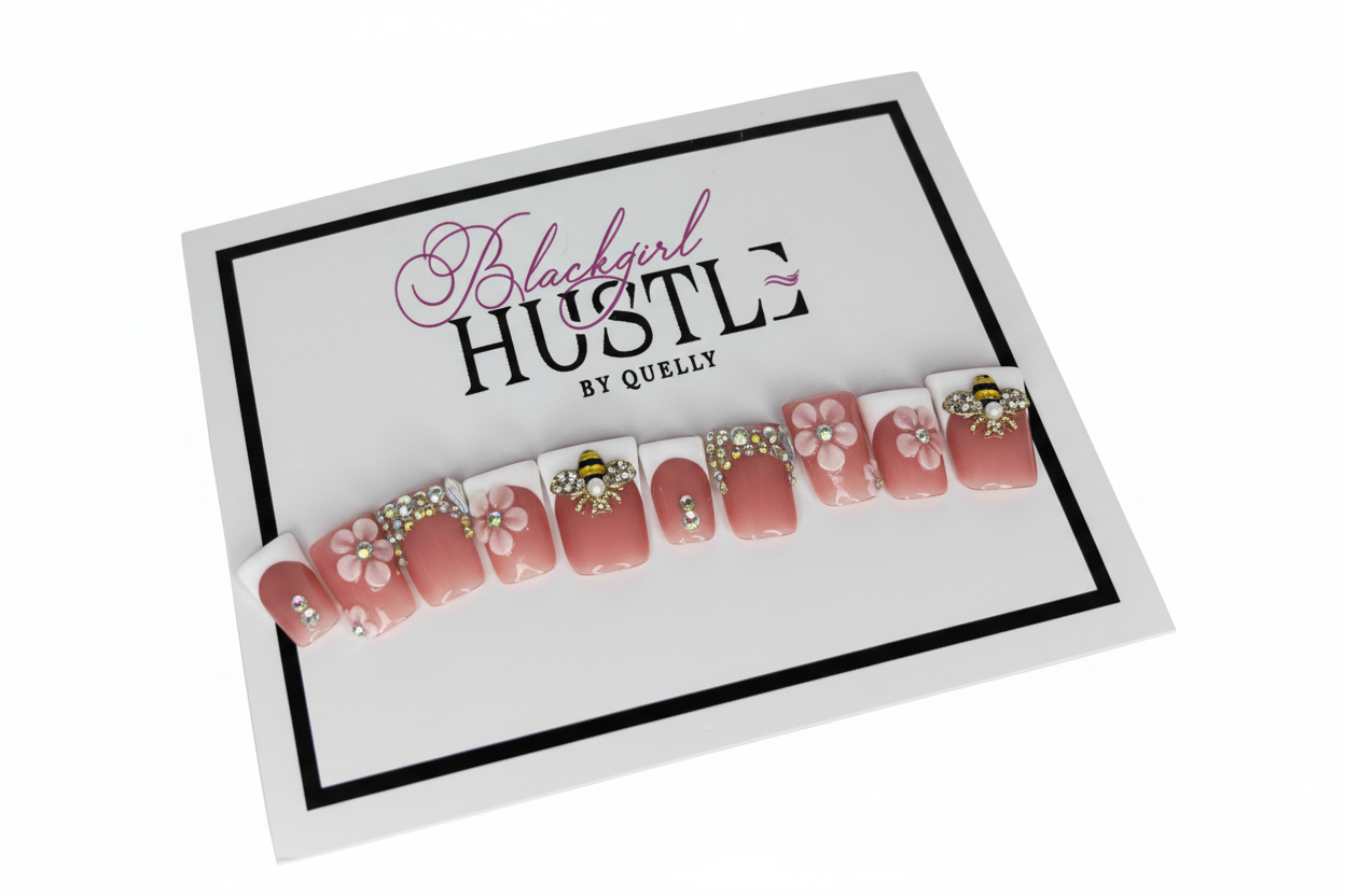 Duck French tip PressOnNails