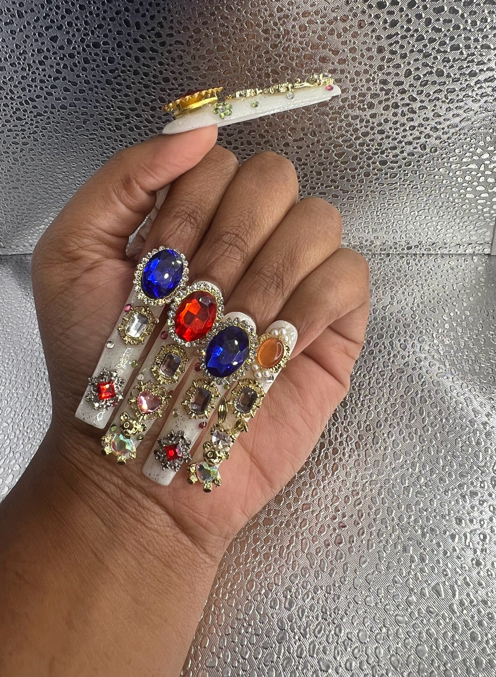 Bling Bling Gem Nails