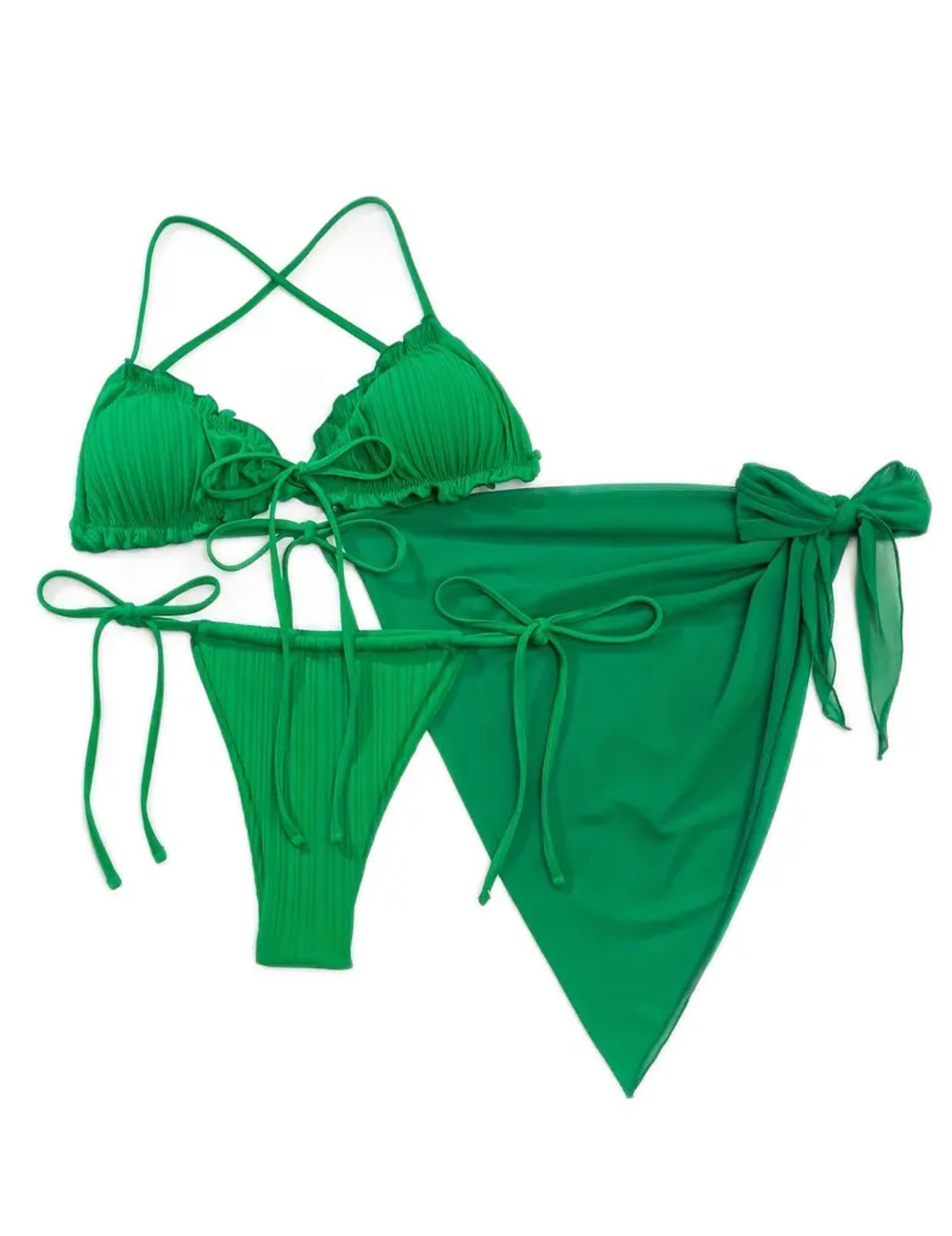 Green 3 piece set