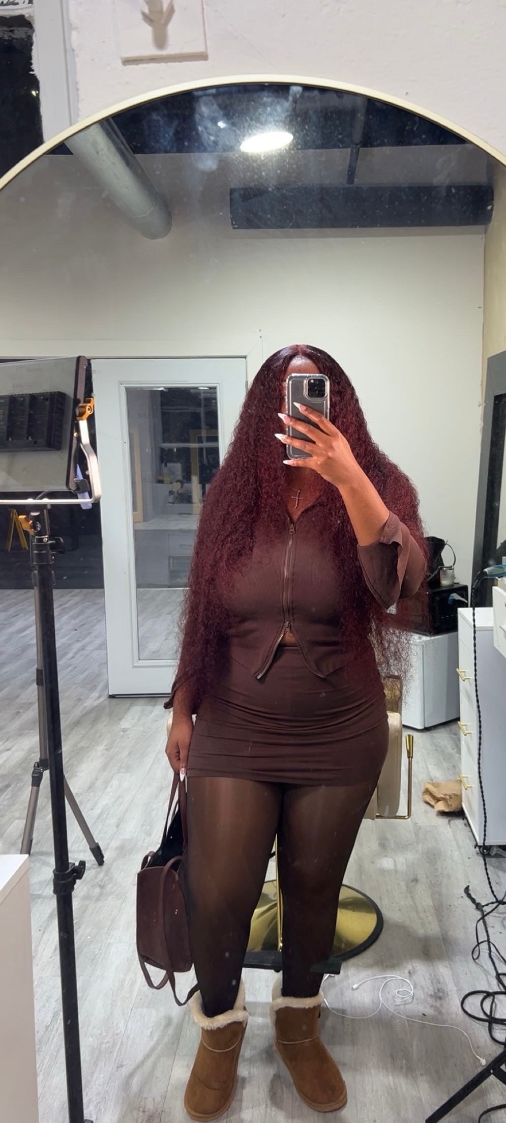 5 by 5 Transparent Lace Wig DeepWave 99j 36in inches