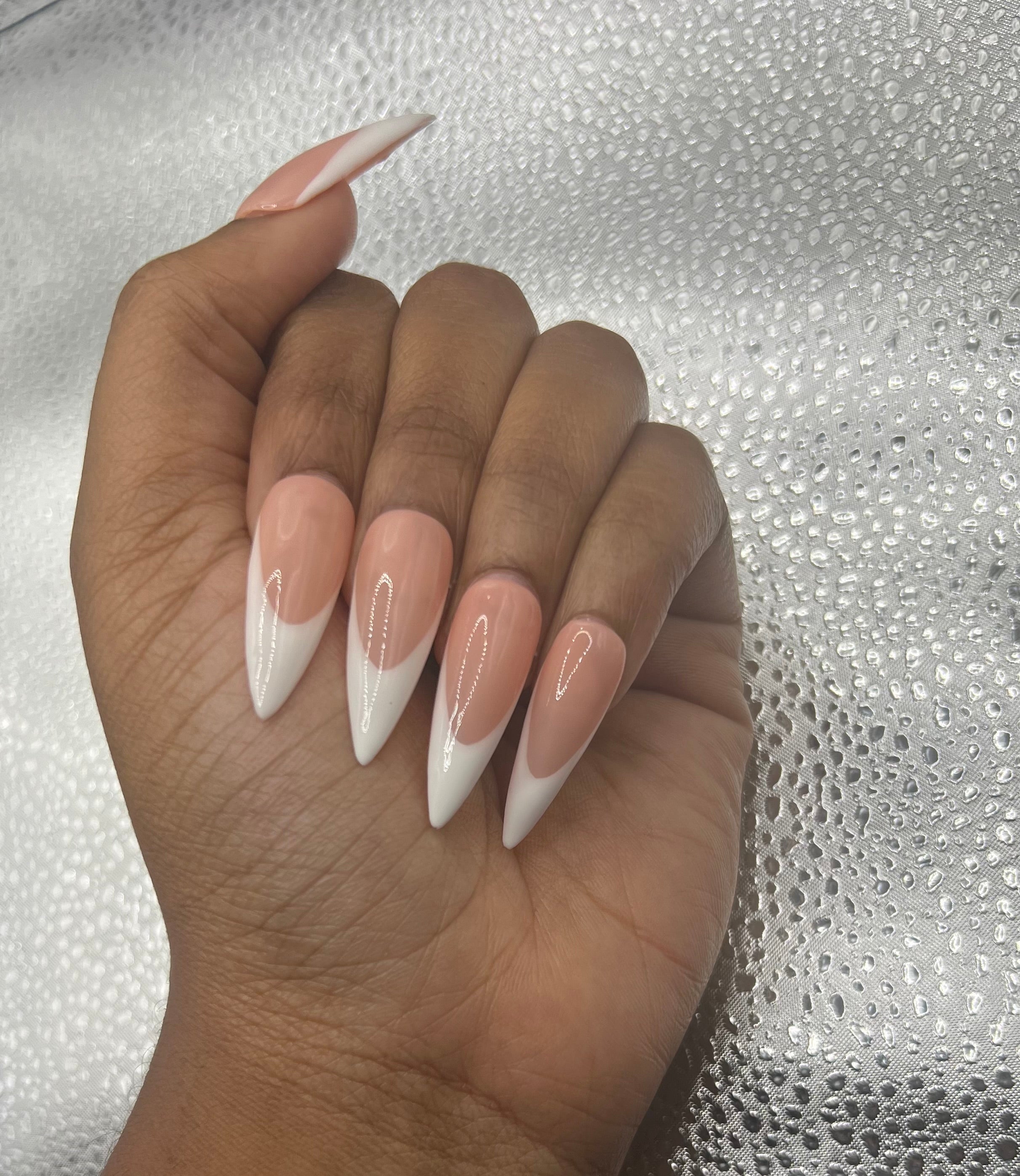 Almond French Tips